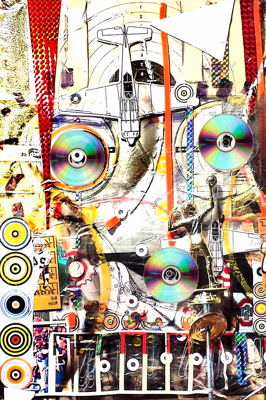 Untitled (Iridescent Squadron)