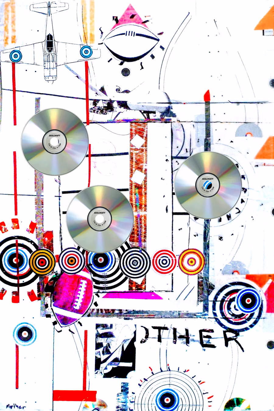 Untitled (Three Discs Above OTHER)