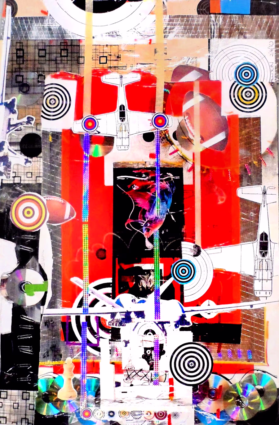 Red Stage, Two Planes