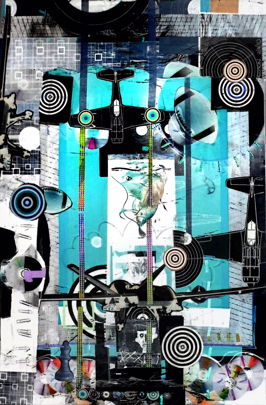Cyan Bombsight