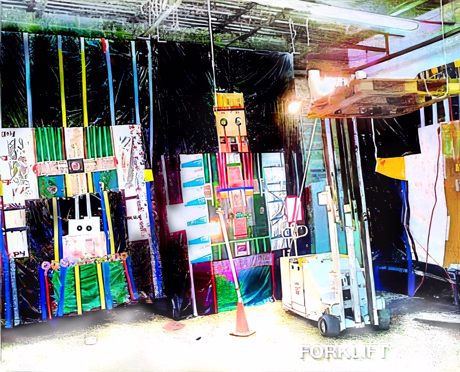 Studio, Vertical Cross Pieces