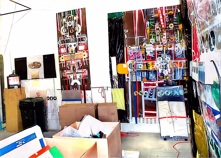 Untitled 1 (Studio View)
