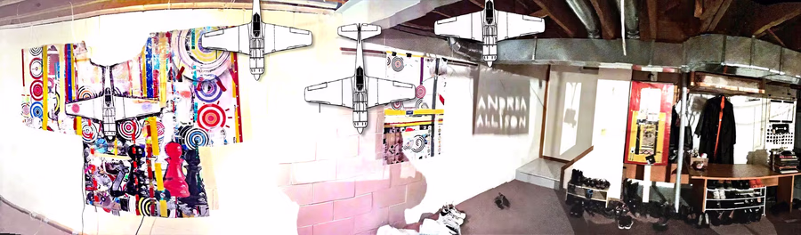 Untitled (Studio Installation View 1)