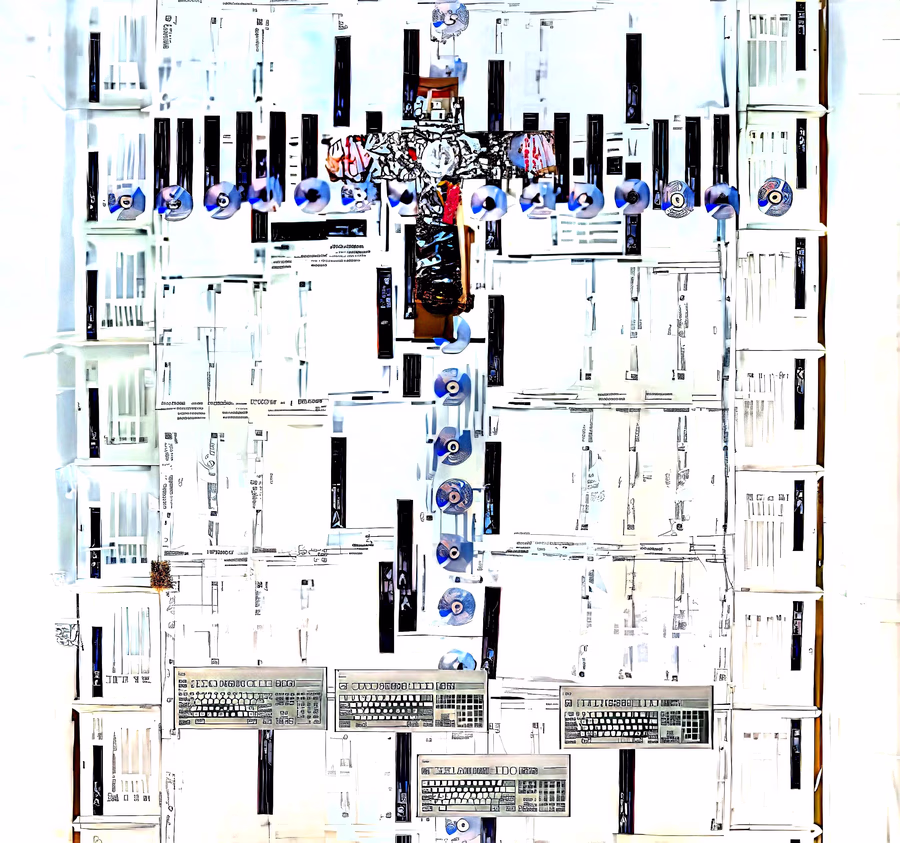 Cross of Keyboards