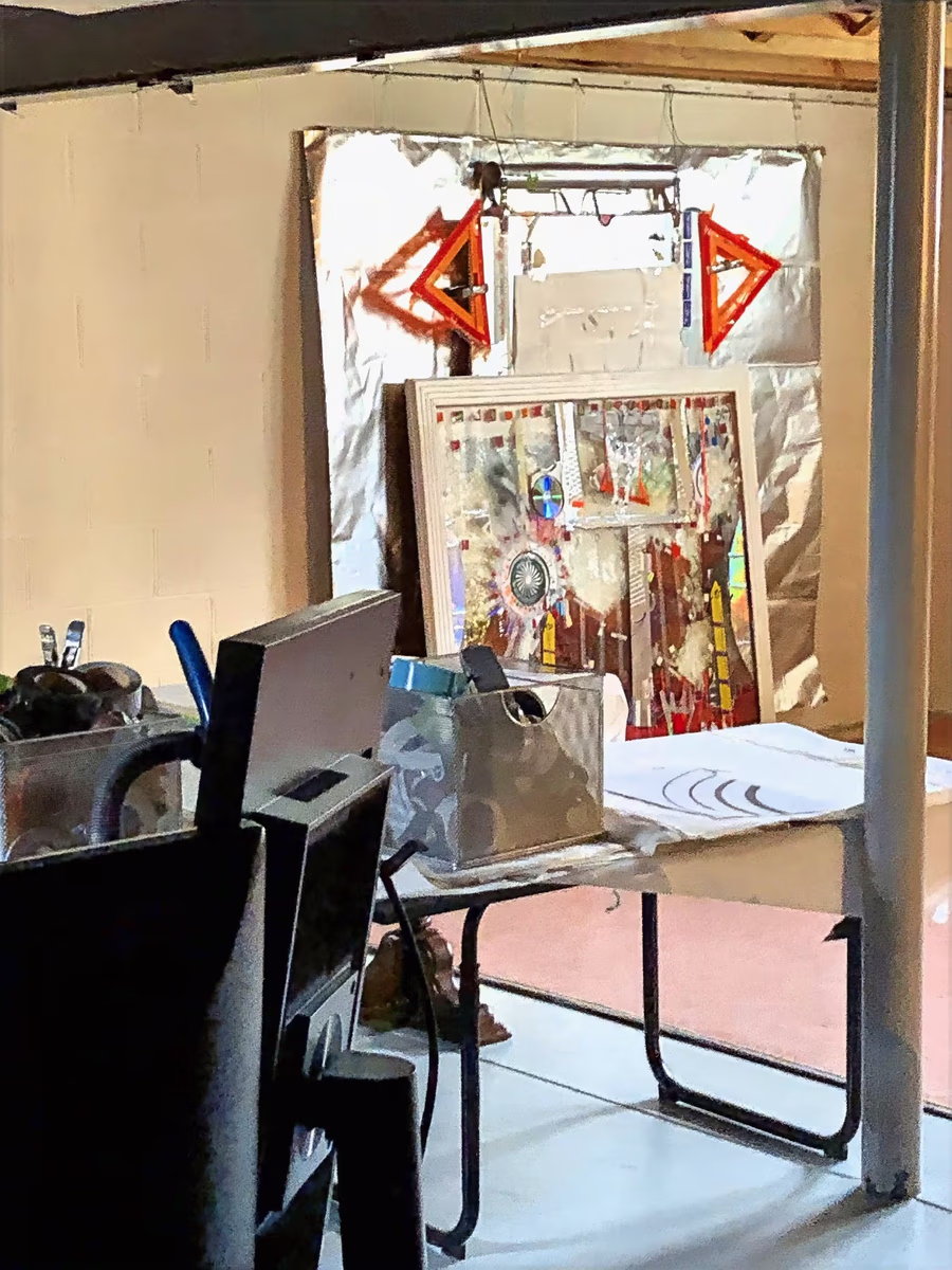 Untitled 2 (Studio View)