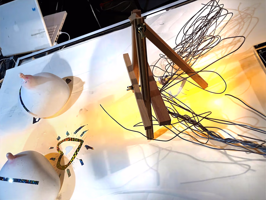 Untitled (Studio Work Table) 3