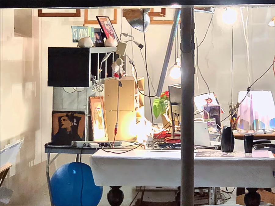 Untitled 5 (Studio View)