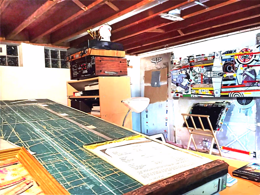 Untitled 6 (Studio View)