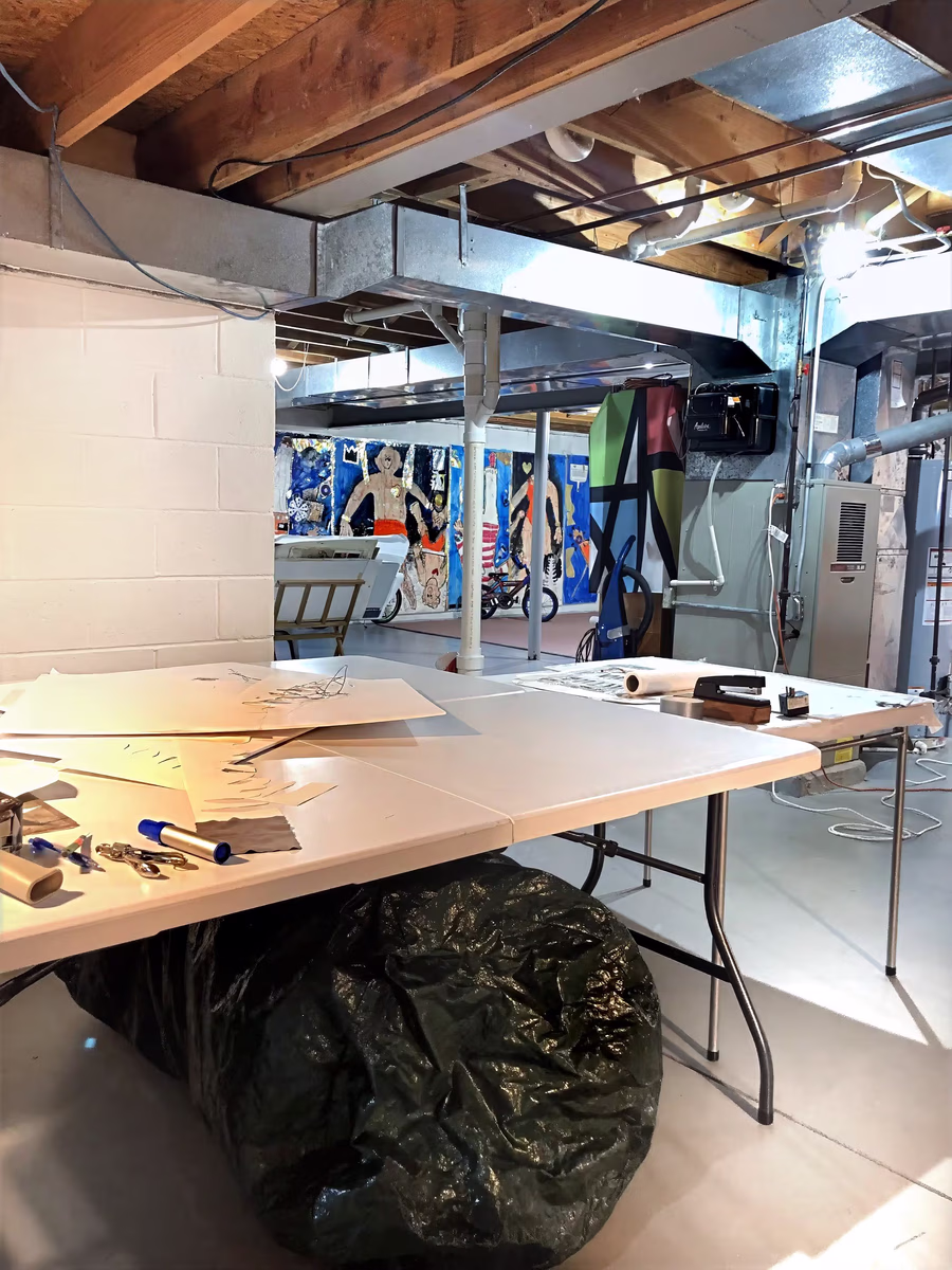 Untitled 7 (Studio View)