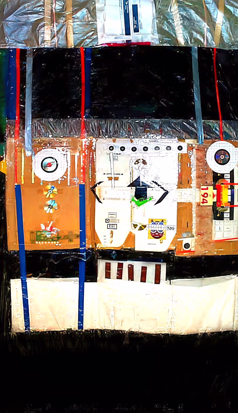 Untitled (Mixed Assemblage Panel)