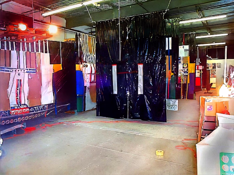 Untitled (Studio Installation View) 6