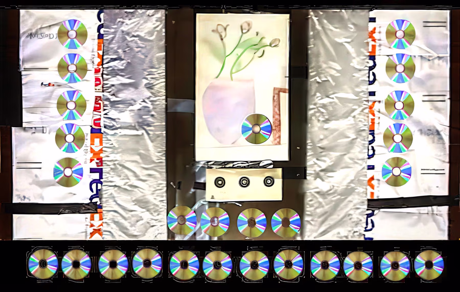 Untitled (CD Installation)
