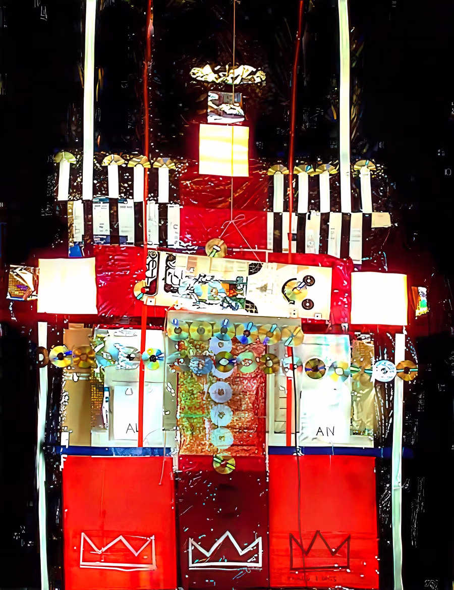 Crown Tower with Discs
