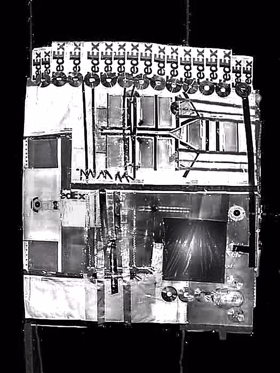 FedEx Tape Assemblage