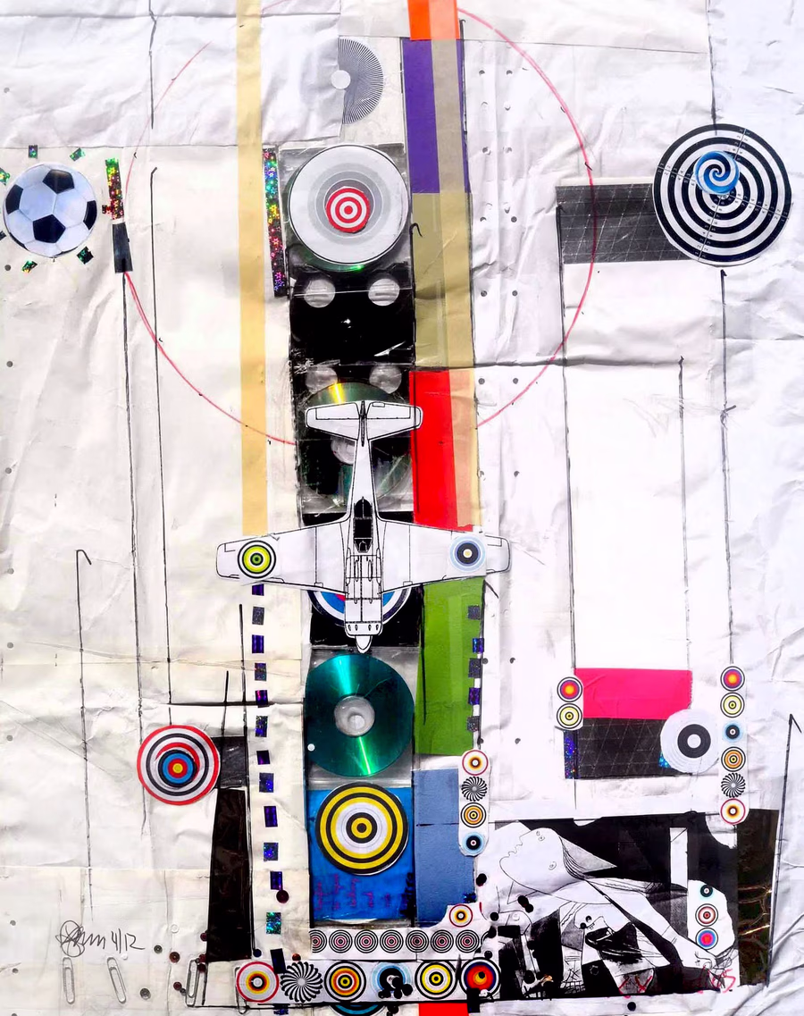 Untitled (Planes and Targets) 1