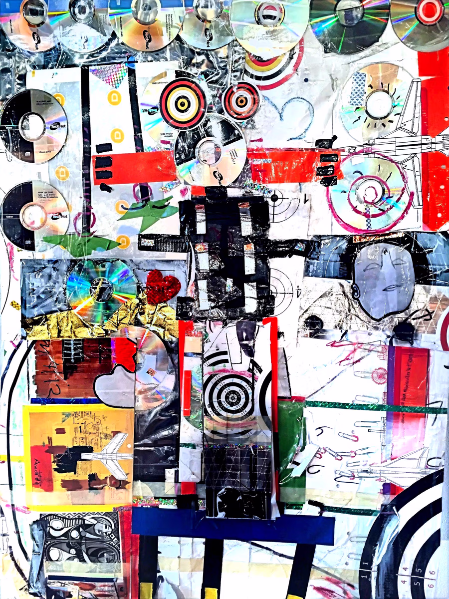 Untitled (Cross and Discs)