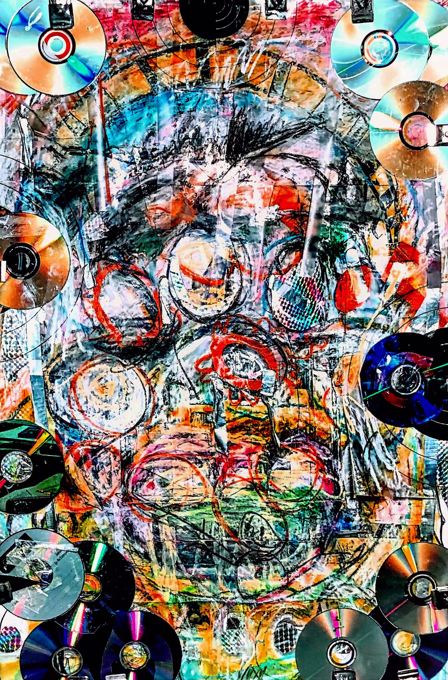 Face Among Discs
