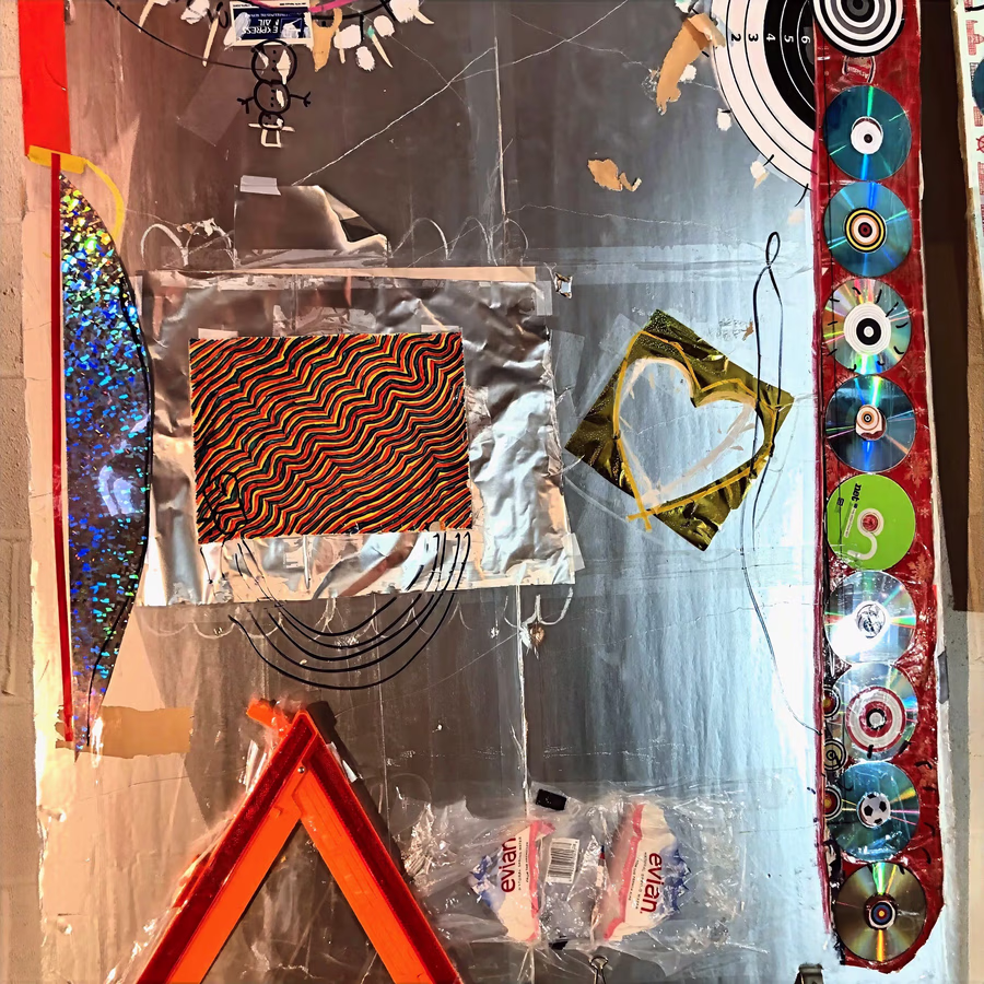 Untitled (Foil, CDs, Target)