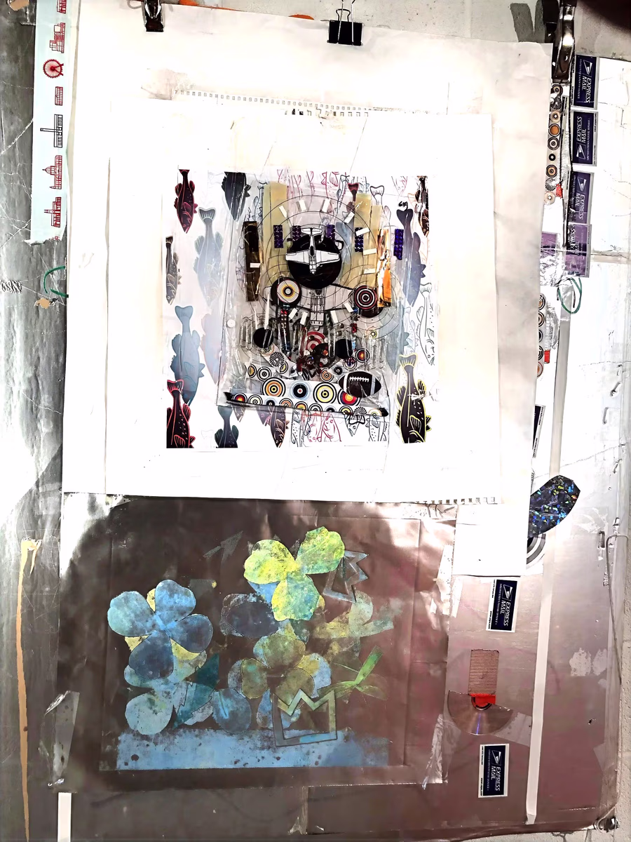 Untitled (Studio Works in Progress)