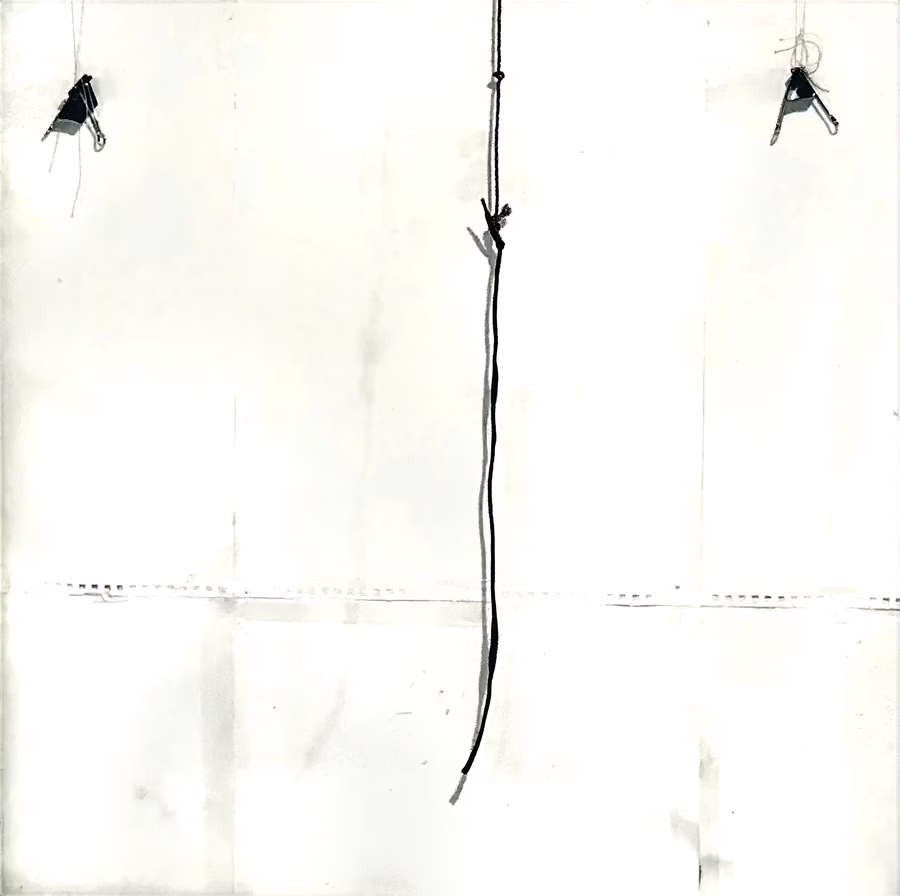 Untitled (Suspended Cord)