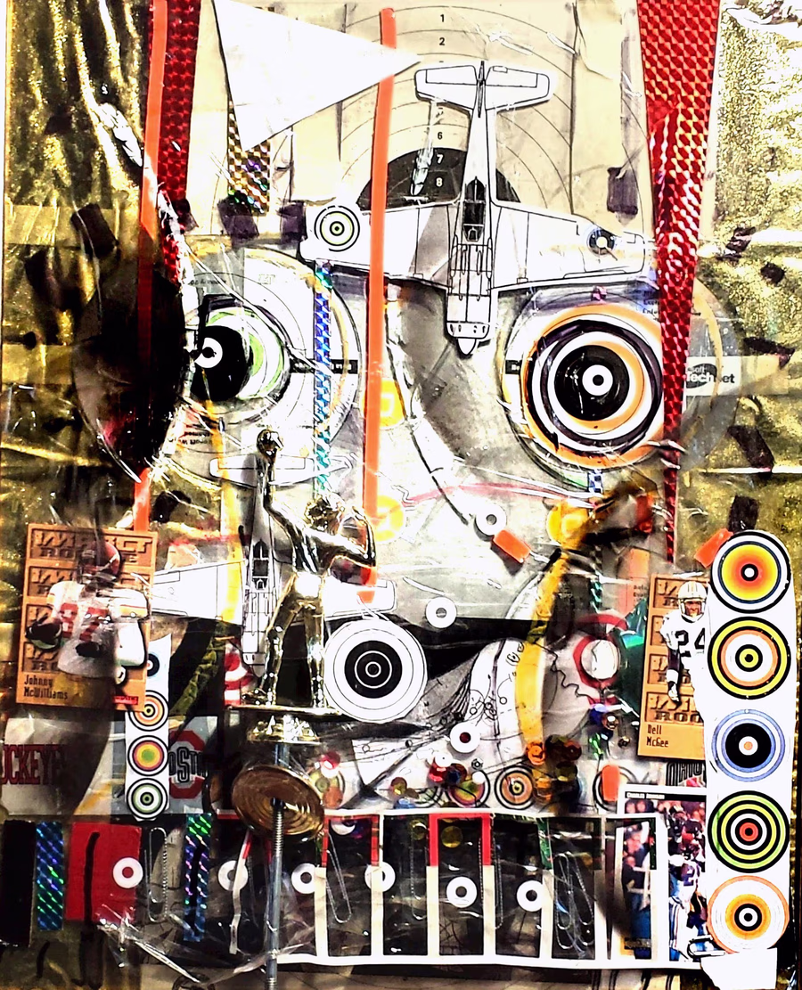 Untitled (Warplane Target Face)