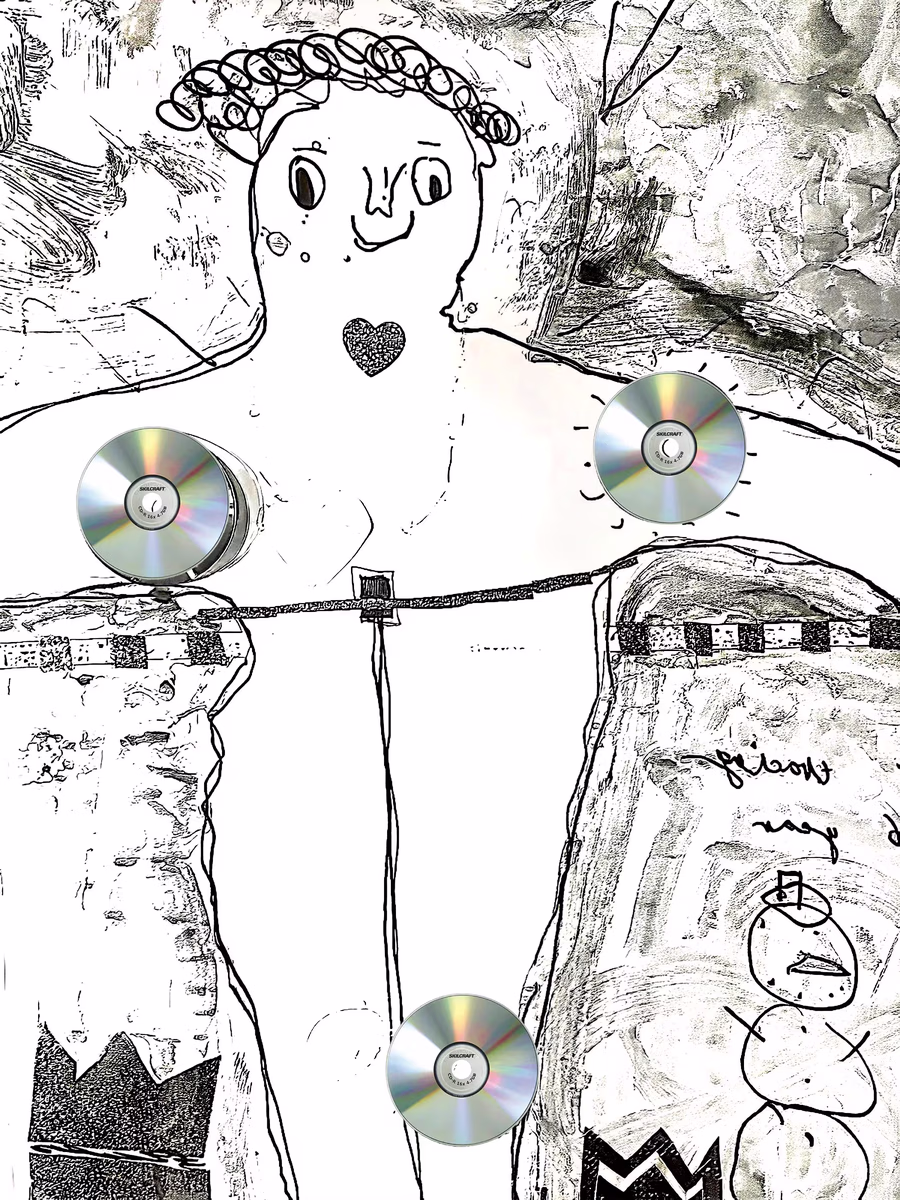 Figure with Three Discs