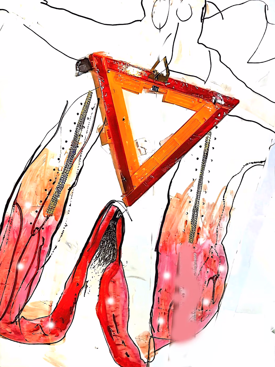 Untitled (Triangle and Hands)