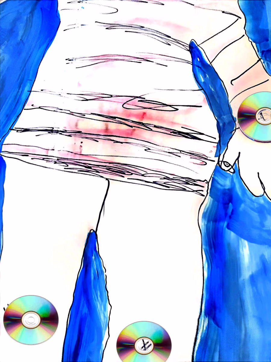 Untitled (Torso with Discs)