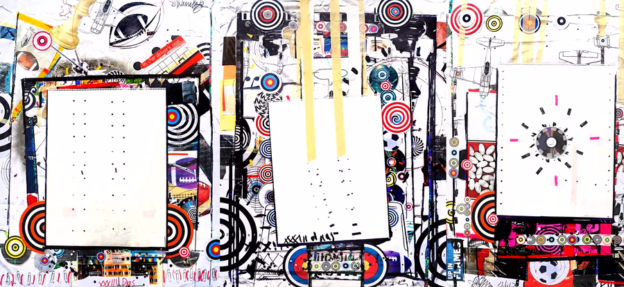 Untitled (Triptych with Targets)
