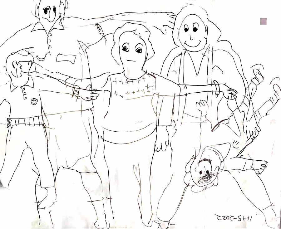 Untitled (Group Figures)