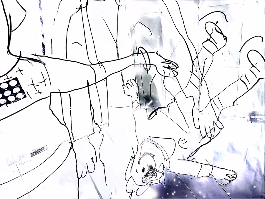 Falling Figures Traced