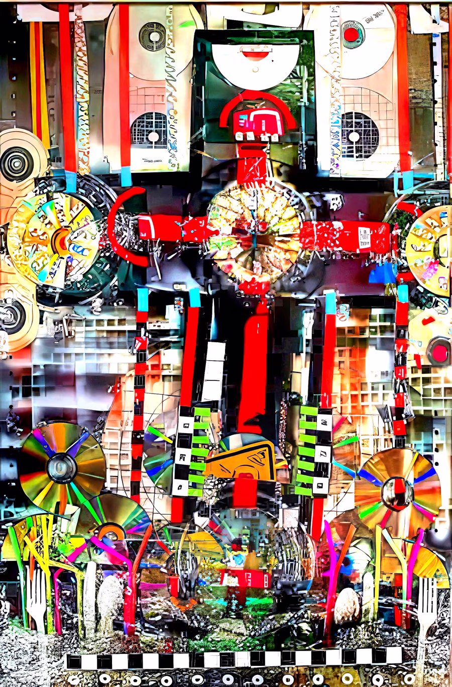 Cruciform Machine Figure