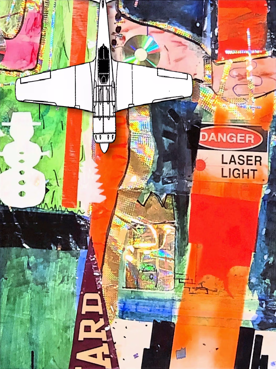 Danger Laser Light