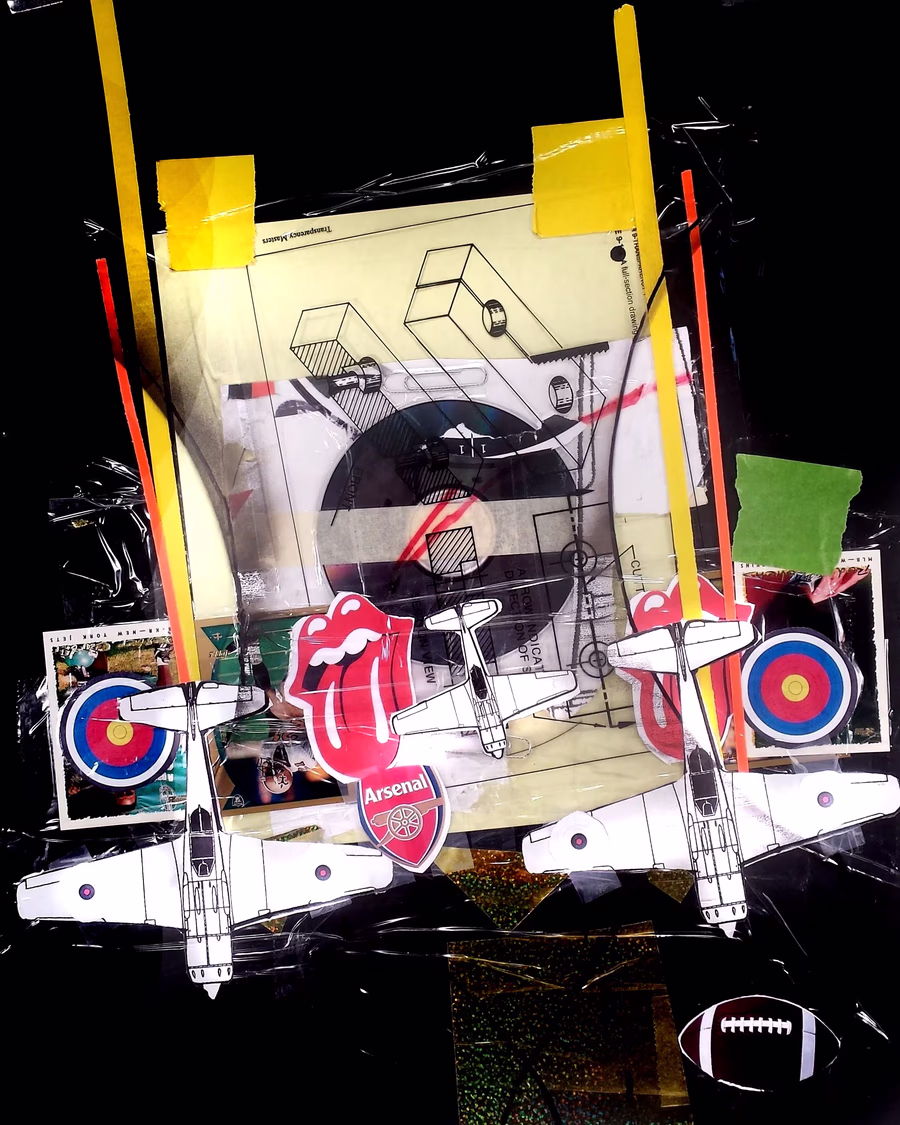 Untitled (Planes, Lips, Arsenal)
