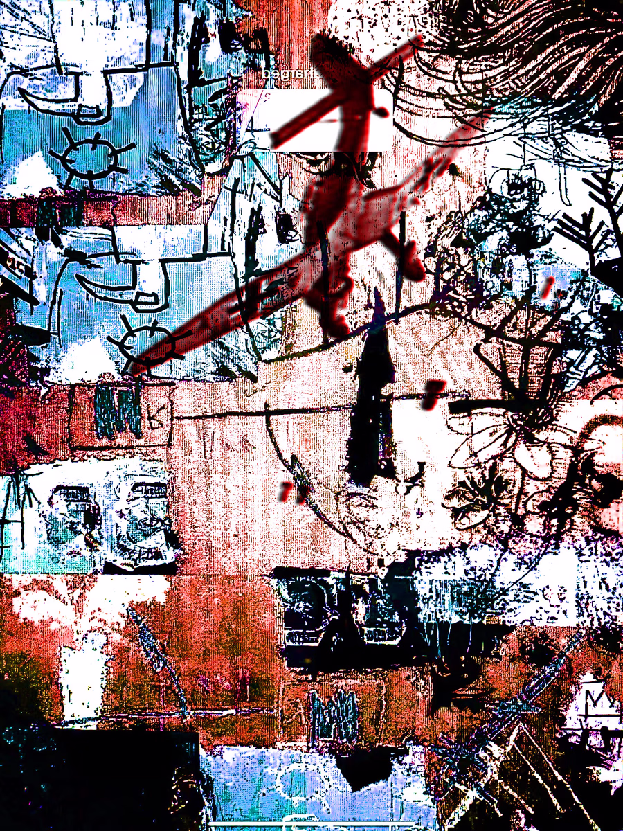Untitled (Layered Fragment Field)