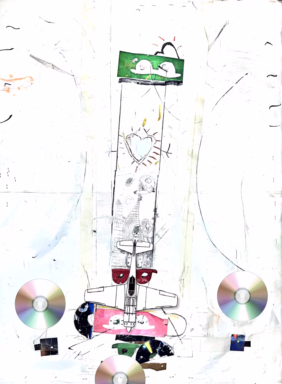 Untitled (Plane and Discs)