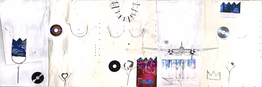 Untitled (Crowns and Planes)