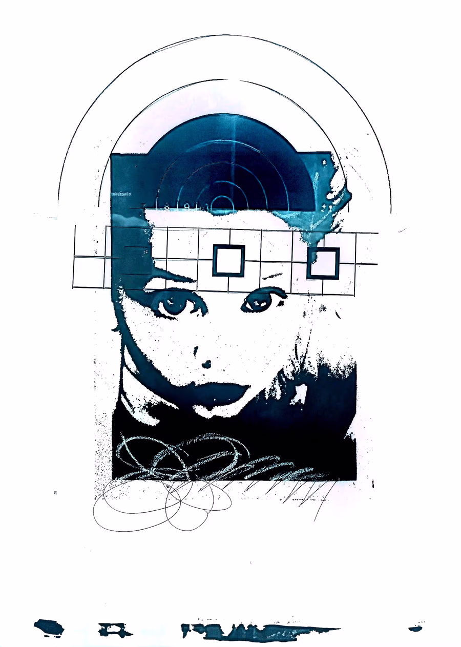 Face Behind the Grid