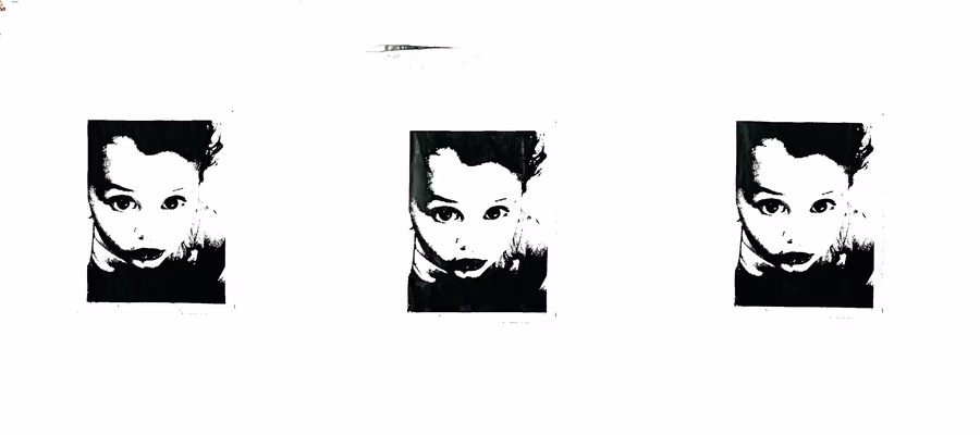 Untitled (Triptych Face)