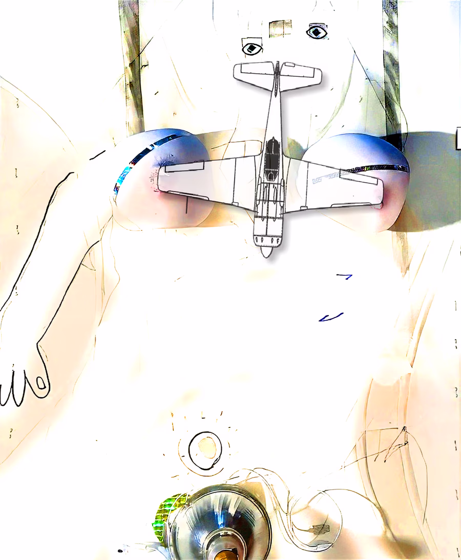 Torso with Warplane