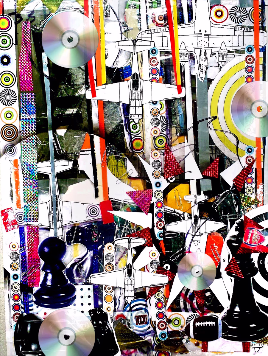 Untitled (Planes, Discs, Chess)