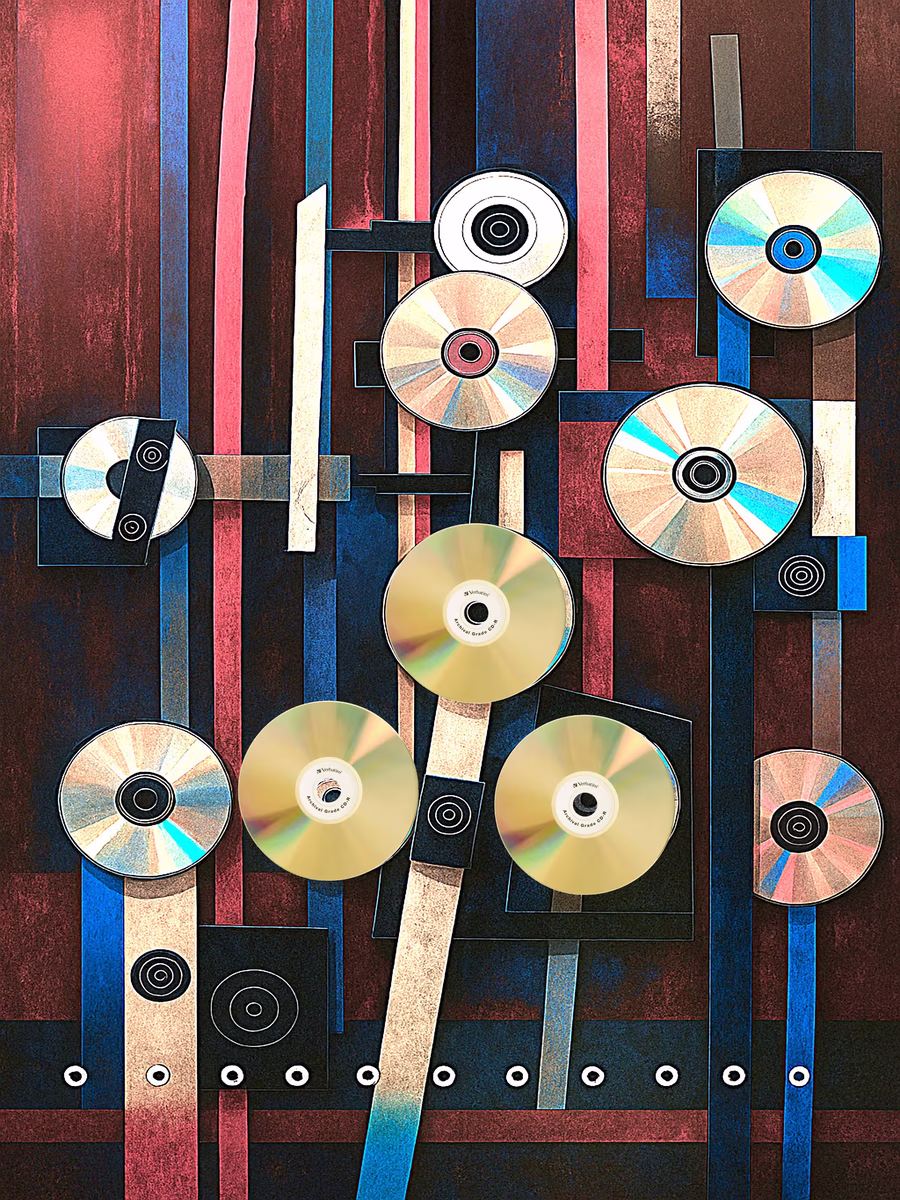 Untitled (CD Formation) 4