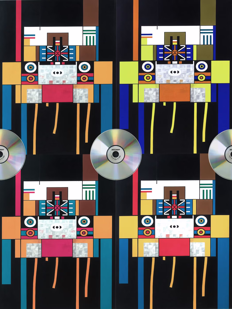 Four Nutcrackers with Discs