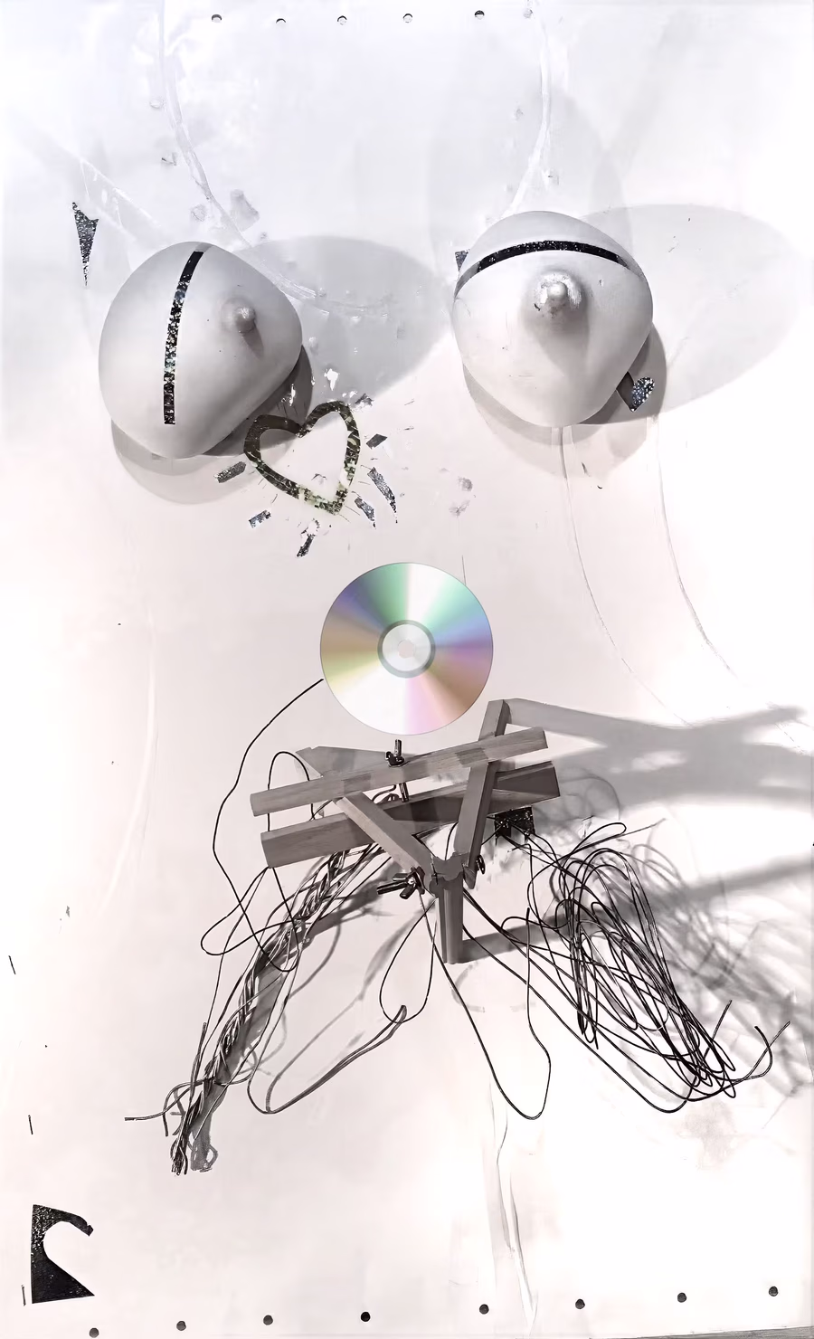 Torso with Disc and Wires