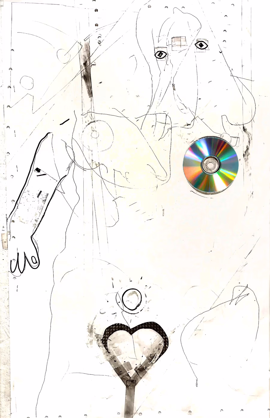 Untitled (Heart and CD)