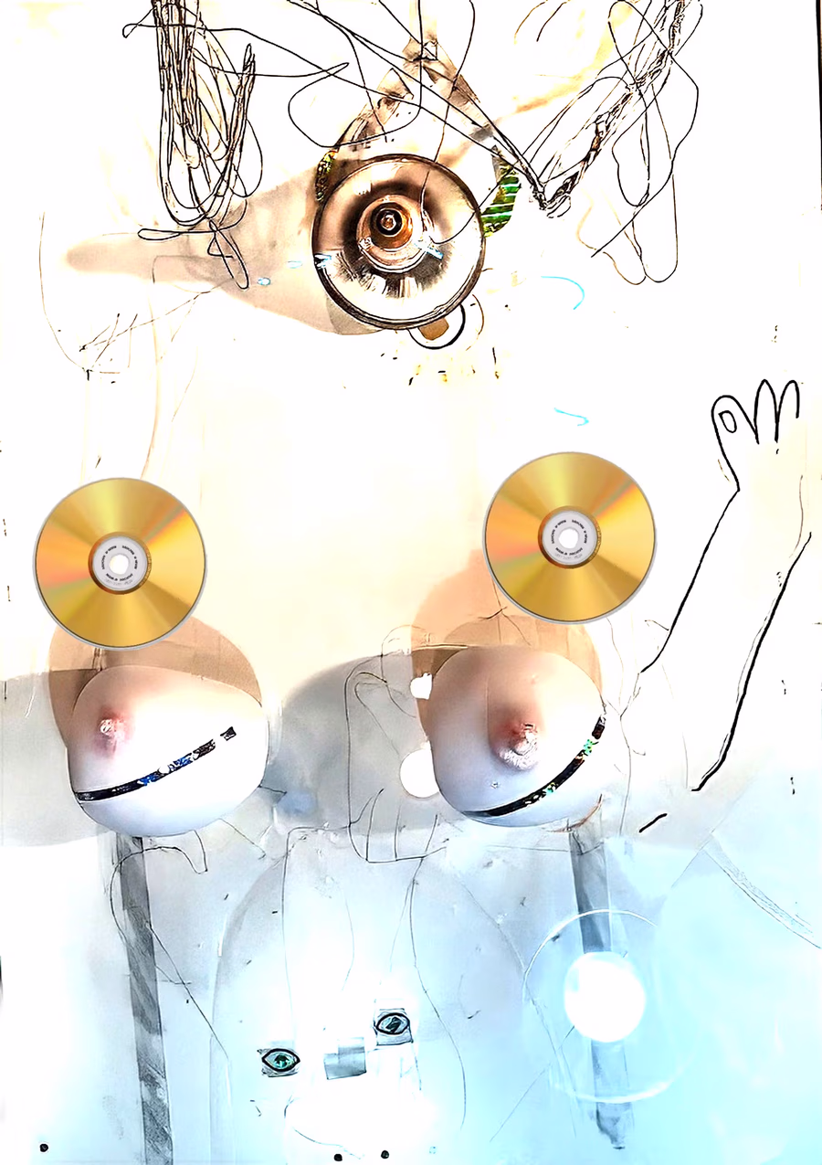 Untitled (Figure with Discs)