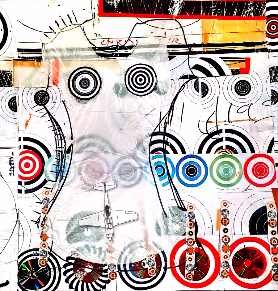 Untitled (Targets and Warplane) 2