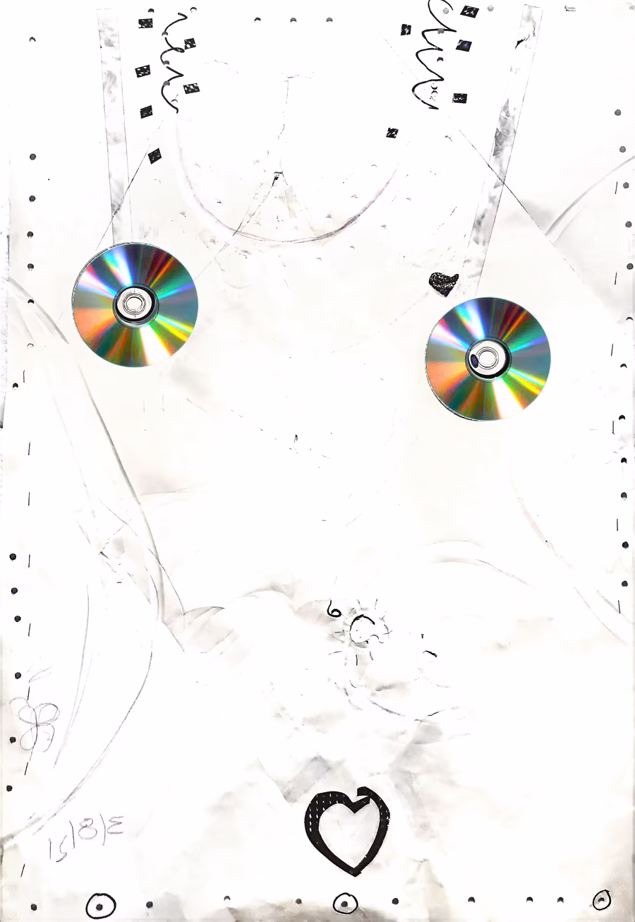 Untitled (Two Discs, Heart) 2