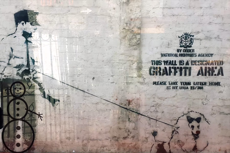 Untitled (Tag on Banksy)