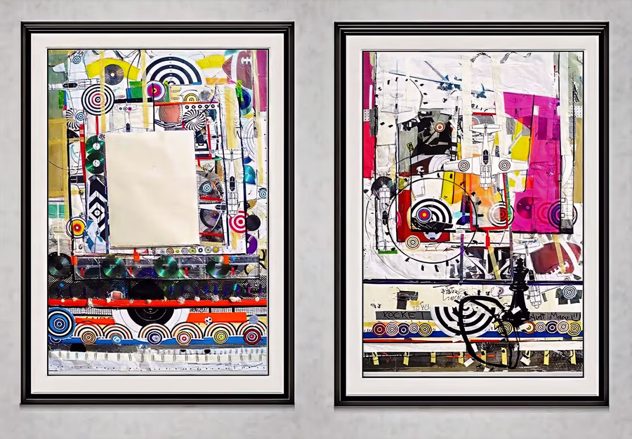 Untitled (Diptych with Targets) 1